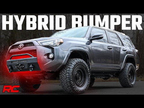 Front Bumper Hybrid 20" Blk DRL Toyota 4Runner 2WD/4WD (14-23) Front Bumper Hybrid 20" Blk DRL Toyota 4Runner 2WD/4WD (14-23)