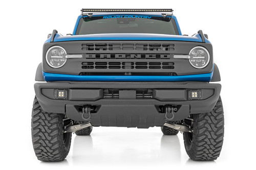 21-22 Ford Bronco 4WD Tow Hook Brackets D-Ring Combo 21-22 Ford Bronco 4WD Tow Hook Brackets D-Ring Combo