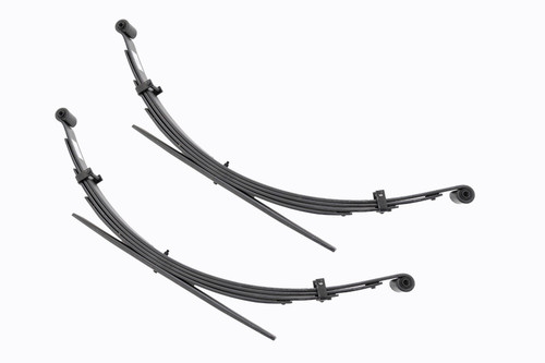 Rear Leaf Springs 4" Lift Pair Dodge W100 Truck (70-89)/W200 Truck (70-80) 4WD