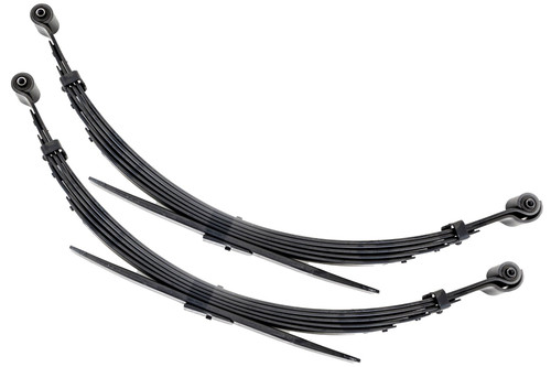 Rear Leaf Springs 4" Lift Pair GMC Half-Ton Suburban 4WD (1973-1976)