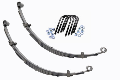 79-85 Toyota Truck 4WD Rear Leaf Springs 4" Lift Pair 