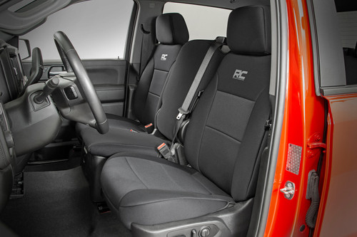 Seat Covers FR 40/40/20 & RR Back Storage Chevy/GMC 1500 (19-25)