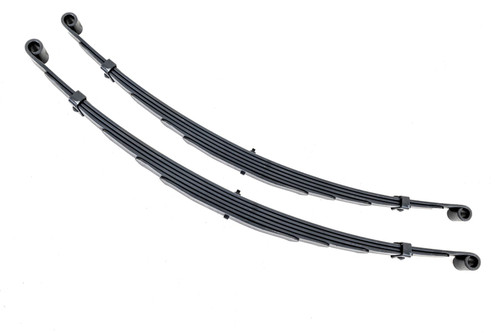 Front Leaf Springs 4" Lift Pair Dodge W200 Truck 4WD (1970-1980)