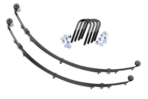 87-95 Jeep Wrangler YJ 4WD Front Leaf Springs 4" Lift Pair 