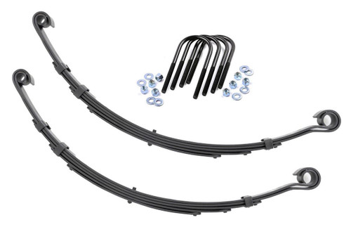 76-83 Jeep CJ 5 4WD Front Leaf Springs 4" Lift Pair 