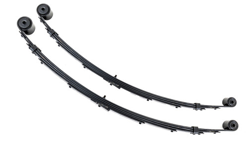 84-01 Jeep Cherokee XJ Rear Leaf Springs 3" Lift Pair 