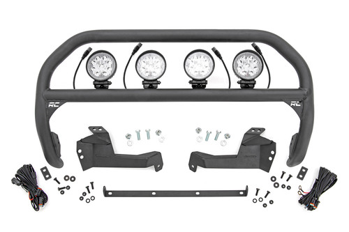 Nudge Bar 4" Round Led (x4) Ford Bronco Sport 4WD (21-23)