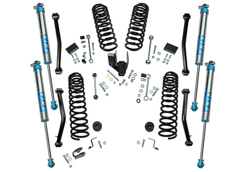 18-22 Jeep JL 2DR 4in Dual Rate Coil Lift Kit w/King 2.0 Shocks - Superlift Suspension