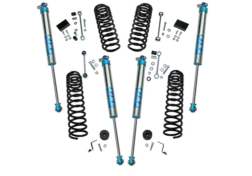 18-22 Jeep JL 4DR 2.5in Dual Rate Coil Lift Kit w/KING 2.0 Shocks - Superlift Suspension