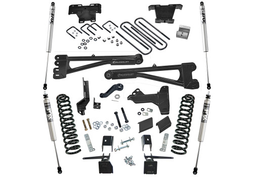 17-22 Ford F250/F350 4WD Diesel 6in Suspension Lift Kit w/Radius Arms Fox Shocks - Superlift Suspension
