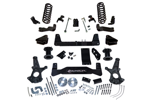 15-16 Chevy/GMC Tahoe/Yukon 1500 4WD 6.5in Suspension Lift Kit w/OE CAST Steel Control Arms - Superlift Suspension