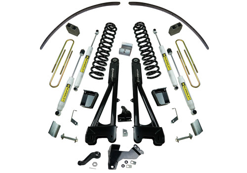 11-16 Ford F250/F350 4WD Diesel 8in Suspension Lift Kit w/Replacement Radius Arms SL Shocks - Superlift Suspension