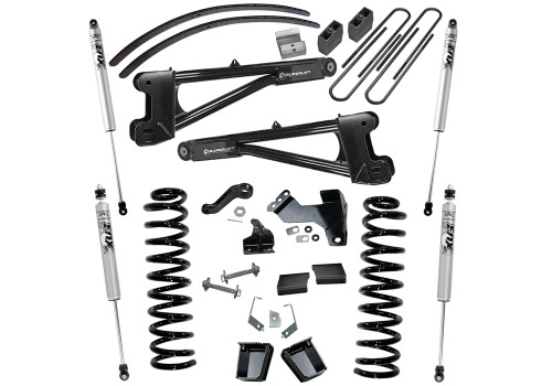 11-16 Ford F250/F350 4WD Diesel 8in Suspension Lift Kit w/Radius Arms Fox Shocks - Superlift Suspension