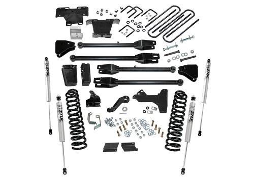 11-16 Ford F250/F350 4WD Diesel 6in Suspension Lift Kit Fits 4-Link Arms w/Fox Shocks - Superlift Suspension