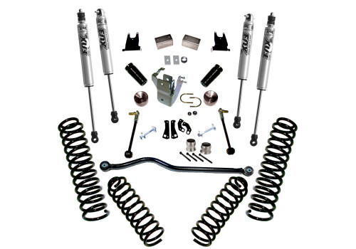 07-18 Jeep JK 2DR 4in Suspension Lift Kit w/Fox Shocks - Superlift Suspension