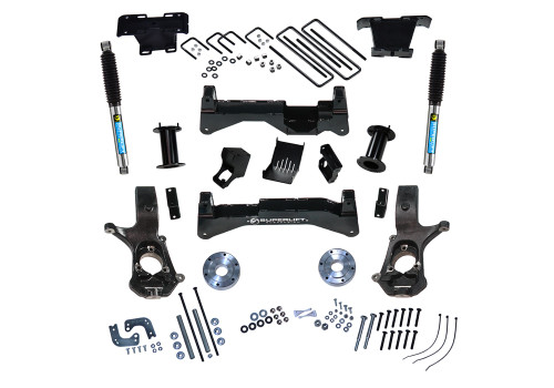 07-16 Chevy/GMC Silverado/Sierra/1500 4WD 8in Suspension Lift Kit For Cast Steel Control Arms w/Bilstein Rear Shocks - Superlift Suspension