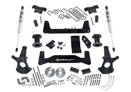 07-13 Chevy/GMC Silverado/Sierra/1500 4WD 6.5in Suspension Lift Kit w/Fox Shocks - Superlift Suspension