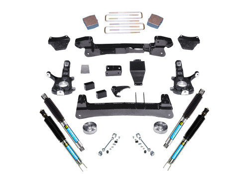 99-06 Chevy/GMC Silverado/Sierra/1500 4WD 6in Suspension Lift Kit w/Bilstein Shocks - Superlift Suspension