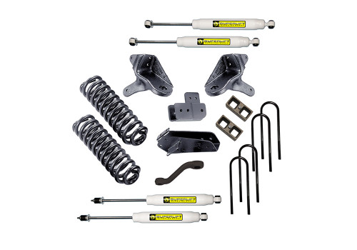 80-97 Ford F250 2WD 351 Engine 3.5in Suspension Lift Kit w/SL Shocks - Superlift Suspension