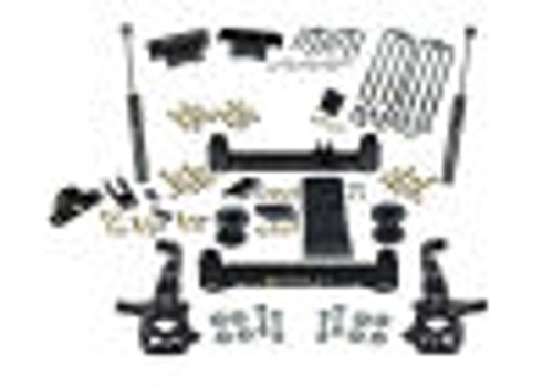 19NB-22 Chevy/GMC Silverado/Sierra 1500 4WD 4in Suspension Lift Kit w/SL Shocks - Superlift Suspension
