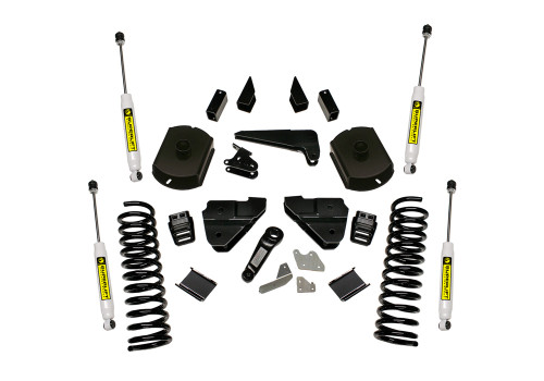 14-18 Ram 2500 4WD Diesel 4in Suspension Lift Kit w/SL Shocks K124 - Superlift Suspension