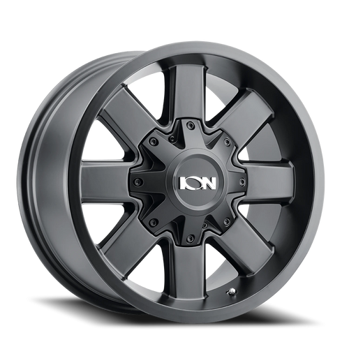 20x9 6x5.5/6x120 5.71BS Type 141 Satin Black  - ION WHEEL