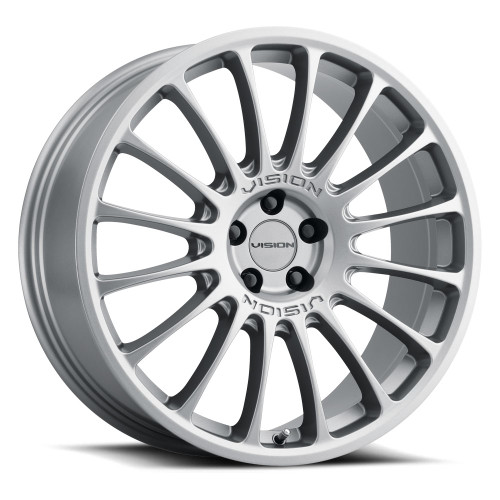 17x8 5x4.5 6BS Monaco Graphite  - Vision Wheel