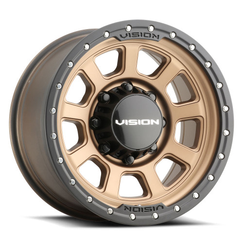 15x8 6x5.5 3.5BS OJOS Bronze Beadlock - Vision Wheel