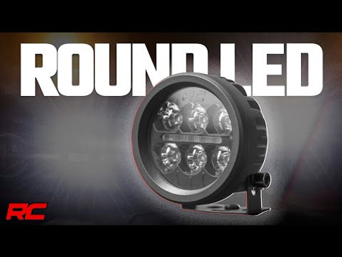 Black Series Round LED Light Pair 3.5" Amber DRL Black Series Round LED Light Pair 3.5" Amber DRL