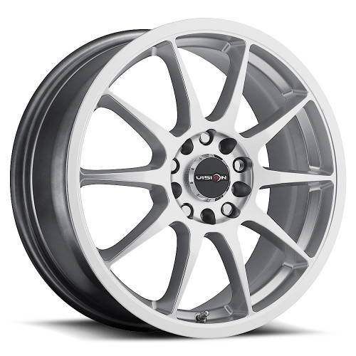 16x7 5x105 5.5BS Bane Silver - Vision Wheel