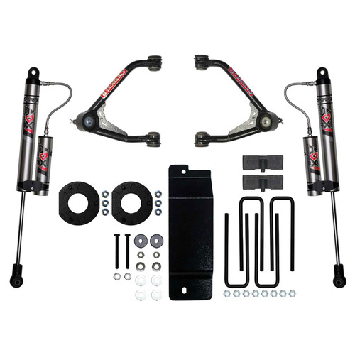 14-16 Chevy/GMC 1500 3.5in Suspension Lift Kit w/ADX 2.0 Remote Reservoir Shocks (Doesn't Fit Models W/Alum or Stamped Steel Control Arms) - Skyjacker