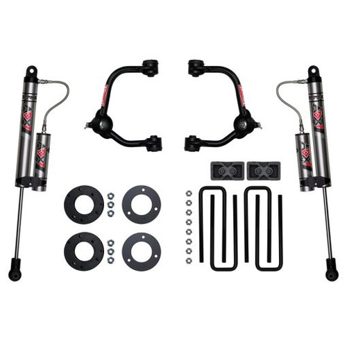 09-13 Ford F150 4WD 3in Suspension Lift Kit W/ADX 2.0 Remote Reservoir Shocks - Skyjacker