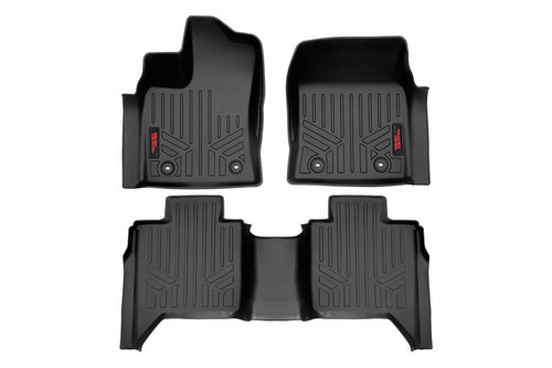 Floor Mats FR & RR CrewMax Toyota Tundra 2WD/4WD (2022-2023)