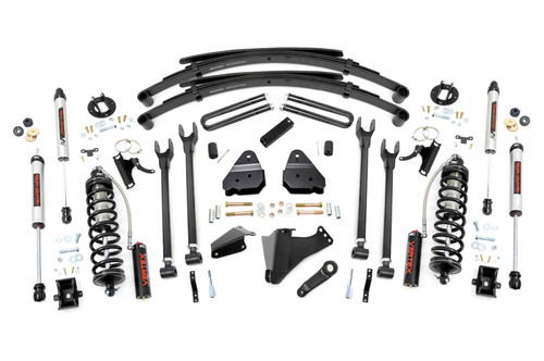05-07 Ford SD 6in Lift Kit Gas 4 Link RR Spring C/O V2 -