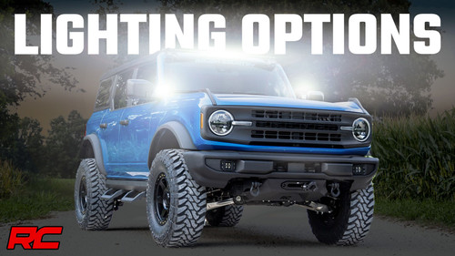 LED Light Upper Windshield 40" Black Single Row Ford Bronco (21-23)