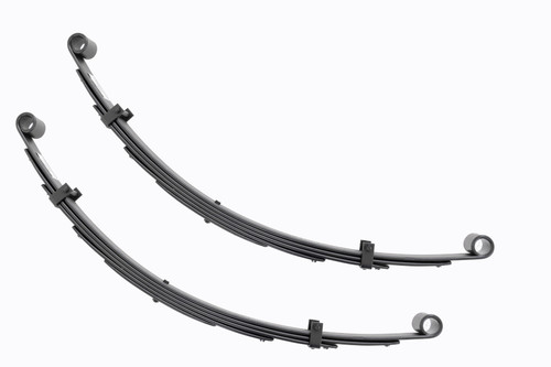 Front Leaf Springs 4" Lift Pair Toyota Land Cruiser FJ40 (64-80)