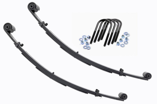 Front Leaf Springs 2.5" Lift Pair Ford Excursion (00-05)/Super Duty (99-04) 