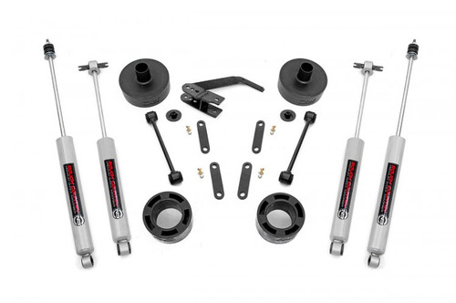 07-18 Jeep JK 2.5in Lift Kit Spacers V2 -