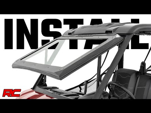 16-22 Can-Am Power Flip Glass Windshield 16-22 Can-Am Power Flip Glass Windshield