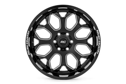 20X10 6X135 -19mm One-Piece Gloss Blk96 Series 
