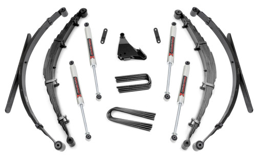 99-04 Ford SD 4WD 4in Lift Kit Rear Springs M1 