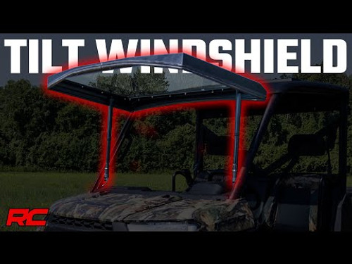 17-22 Polaris Ranger XP1000/1000 Flip Glass Windshield Power 