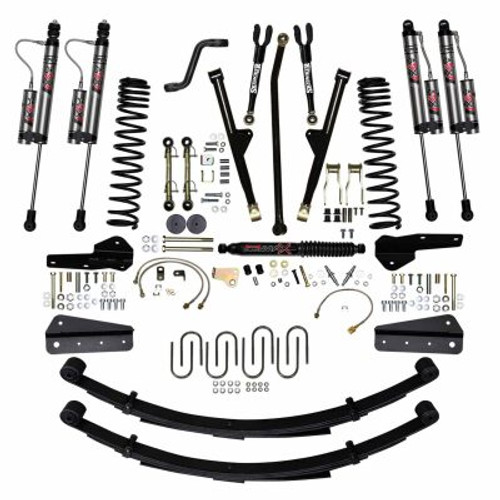84-01 Jeep XJ 4.5in Rock Ready 2 Lift System With ADX 20 Remote Reservoir Monotube Shocks - Skyjacker