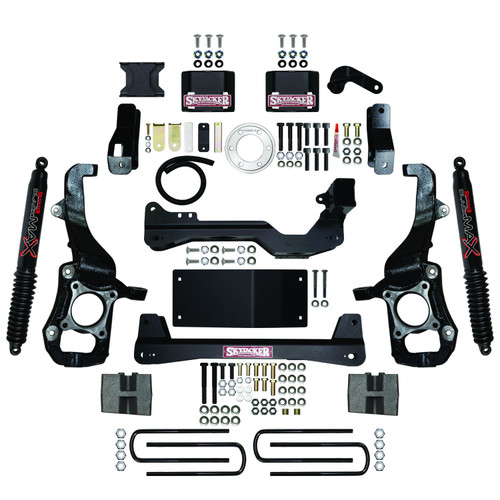 2021-2022 Ford F150 4WD4.5 in. Suspension Lift Kit With Black Max Shocks  - Skyjacker