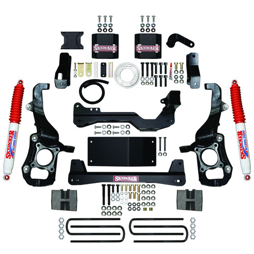 2021-2022 Ford F150 4WD6 in. Suspension Lift Kit With Hydro 7000 Shocks. - Skyjacker