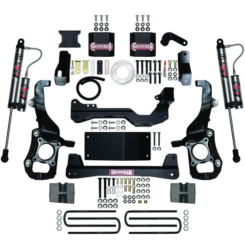 2021-2022 Ford F150 4WD6 in. Suspension Lift Kit With ADX 2.0 Remote Reservoir Monotube Shocks. - Skyjacker