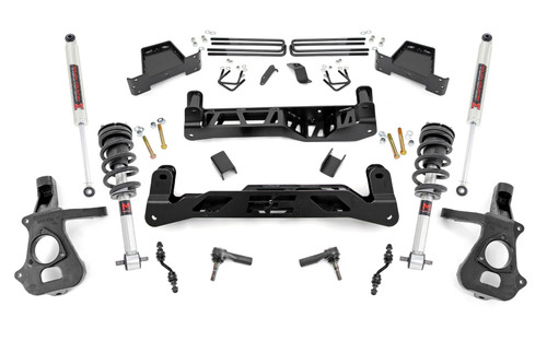 14-18 Chevy/GMC 1500 7in Lift Kit Cash Steel M1 Strut/M1 