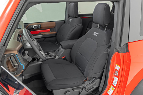 Seat Covers Bucket Seats FR & RR Ford Bronco (2 Door) (21-23)