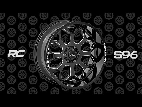 20X10 8X6.5 -19mm One-Piece Gloss Blk96 Series 