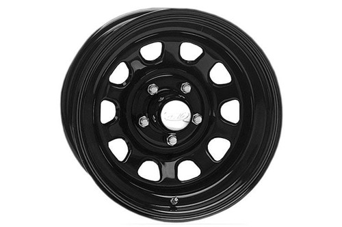 16X8 5X4.5 3.30 Bore -6BlkSteel 